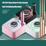High-Speed Electric Nail Drill Set - 40000RPM Brushless Nail File with LED Display and Portable Design - Image 6