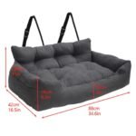 Spacious & Secure Pet Sofa Carrier for Medium to Large Dogs - Image 3