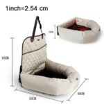 Luxury 2-in-1 Pet Carrier & Car Seat Pad - Image 6