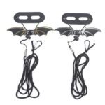 Adjustable Leather Bearded Dragon Harness & Leash Set with Wings - Image 4