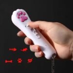 6-in-1 USB Rechargeable Pet Laser Toy with LED & UV Functions - Image 6