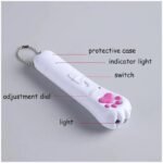 6-in-1 USB Rechargeable Pet Laser Toy with LED & UV Functions - Image 3