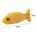 Interactive Fish Catnip Plush Toy - Image 3