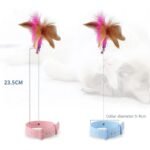 Cat Feather Teaser Wand with Bell - Interactive Kitten Play Toy - Image 6