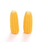 Durable Corn-Shaped Squeaky Latex Toy for Small Dogs - Ideal for Chewing & Training - Image 4
