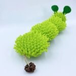 Interactive Green Caterpillar Catnip Toy for Kittens - Image 6