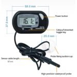 Precision LCD Digital Aquarium Thermometer - High Accuracy Water Temperature Meter for Fish Tanks and Aquatic Pets - Image 6