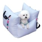 Portable Dog Car Seat & Travel Nest - Safety Booster Basket for Pets - Image 4