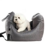 Portable Dog Car Seat & Travel Nest - Safety Booster Basket for Pets - Image 3
