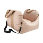 Portable Dog Car Seat & Travel Nest - Safety Booster Basket for Pets