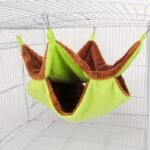 Cozy Double-Layer Plush Pet Hammock: Perfect for Hamsters, Ferrets, and Small Pets - Image 5