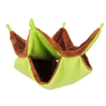 Cozy Double-Layer Plush Pet Hammock: Perfect for Hamsters, Ferrets, and Small Pets
