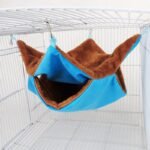 Cozy Double-Layer Plush Pet Hammock: Perfect for Hamsters, Ferrets, and Small Pets - Image 4