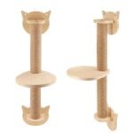Deluxe Multi-Level Cat Tree with Hammock & Sisal Scratching Posts - Image 4