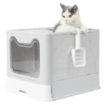 Cat Litter Box with Lid - Image 2