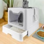 Cat Litter Box with Lid - Image 4