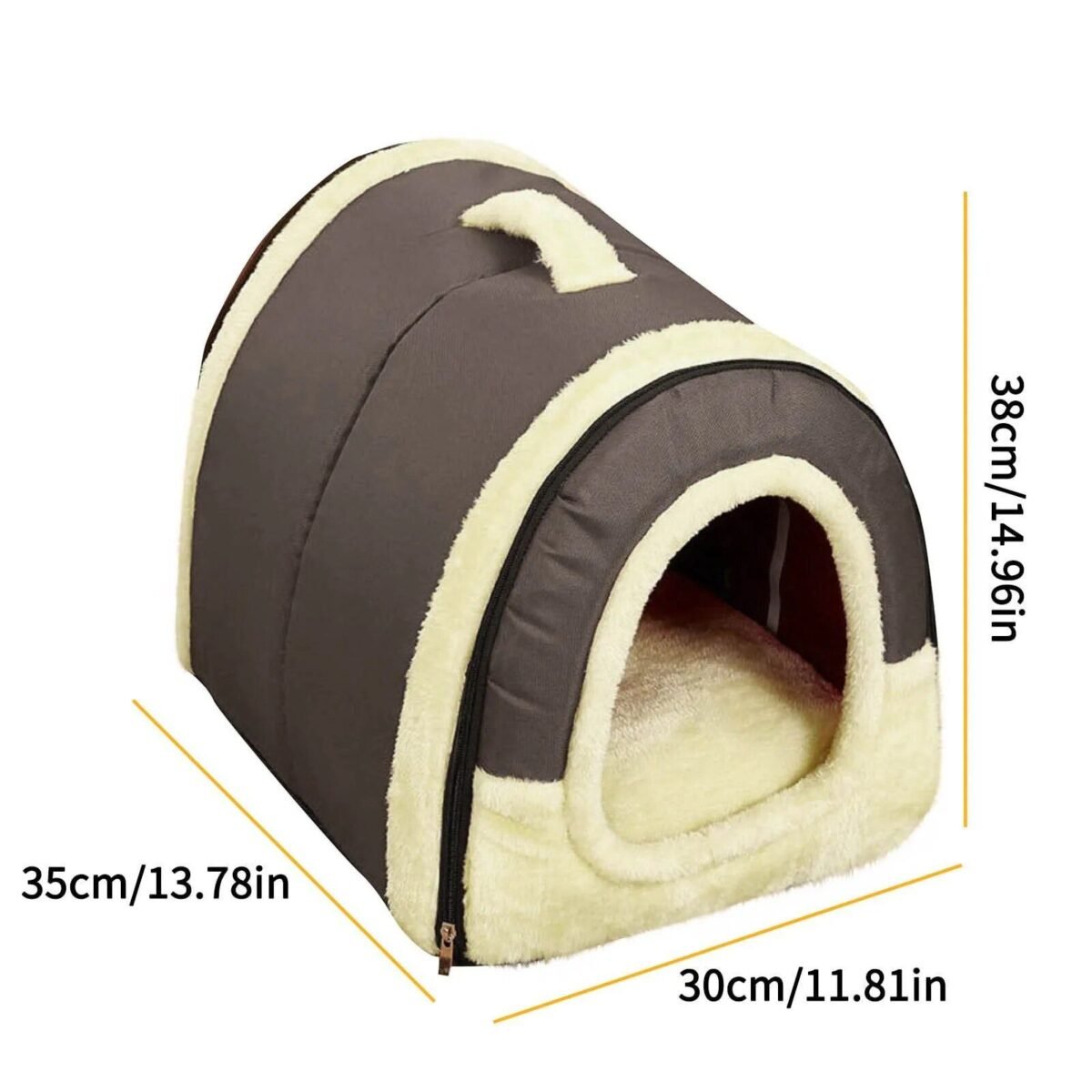 Cozy Plush Dog House - Image 3