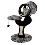 31" Three-Tier Cat Tree & Scratch Post: Ultimate Feline Fun & Relaxation - Image 5