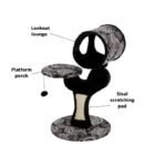31" Three-Tier Cat Tree & Scratch Post: Ultimate Feline Fun & Relaxation - Image 3