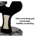 31" Three-Tier Cat Tree & Scratch Post: Ultimate Feline Fun & Relaxation - Image 6