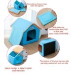 Universal Winter Dog & Cat Cozy House with Removable Cover - Image 6