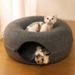 Donut Cat Bed for 2 Cats - Image 4