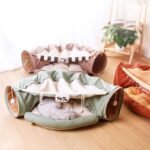 Interactive Multi-Pet Play Tunnel: Collapsible Tube for Cats, Rabbits & Ferrets - Image 2