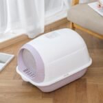 Deluxe Enclosed Cat Litter Box