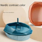 Colorful Diamond Small Cat Litter Box - Image 2
