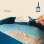 Colorful Diamond Small Cat Litter Box - Image 4