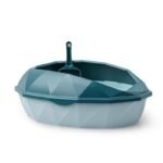 Colorful Diamond Small Cat Litter Box