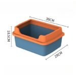 Deluxe Large Cat Litter Box with Anti-Splash Design and Easy-Clean Features - Image 7