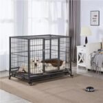 Deluxe Indoor/Outdoor Dog Kennel and Crate Playpen - Image 3