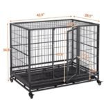 Deluxe Indoor/Outdoor Dog Kennel and Crate Playpen - Image 6
