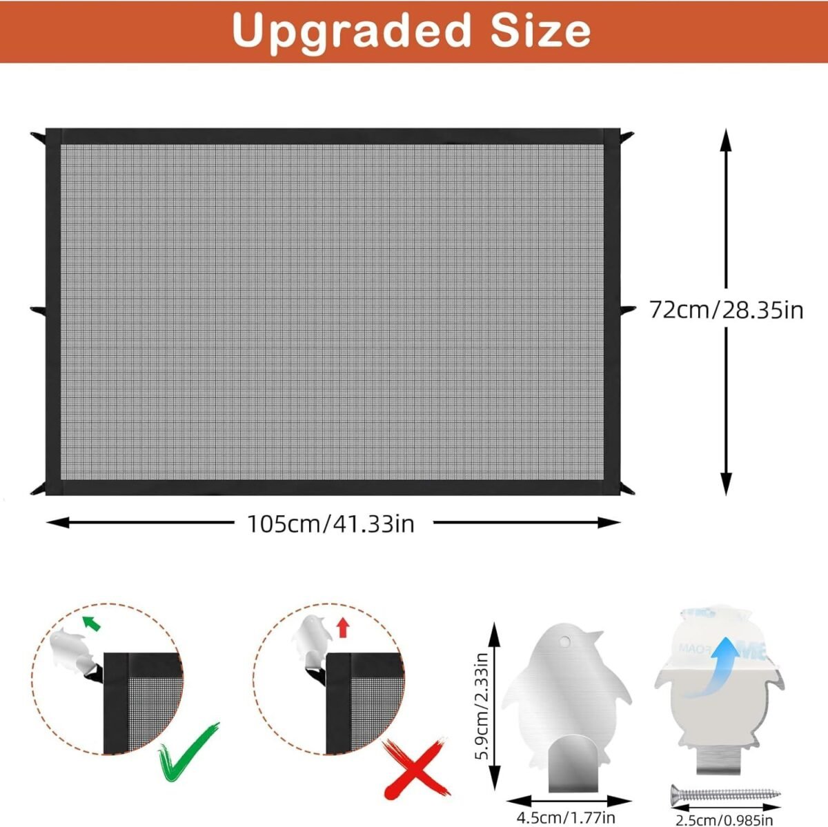 Versatile Indoor Pet Safety Fence: Foldable & Transparent Barrier for Dogs and Babies - Image 3