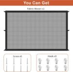 Versatile Indoor Pet Safety Fence: Foldable & Transparent Barrier for Dogs and Babies - Image 5