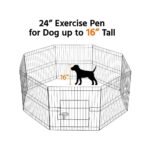 Versatile 8-Panel Metal Pet Playpen - Ideal for Small Animals - Image 4