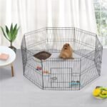 Versatile 8-Panel Metal Pet Playpen - Ideal for Small Animals - Image 6