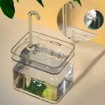 USB-Powered Transparent Pet Water Fountain with Auto Filter - Image 2
