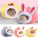 Cozy Velvet Pet Nest - Small Animal Hammock & Bed for Hamsters, Guinea Pigs, and More - Image 2
