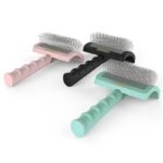 Efficient Pet Hair Remover - Dog and Cat Grooming Brush with Stainless Steel Needles - Image 6