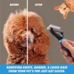 Ultimate Pet Hair Grooming Brush – Perfect for Cats & Dogs with Long and Short Hair - Image 6