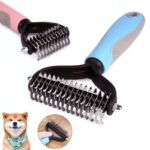 Premium 2-Sided Pet Hair Removal Comb for Dogs & Cats – Ultimate Grooming & Dematting Solution - Image 2