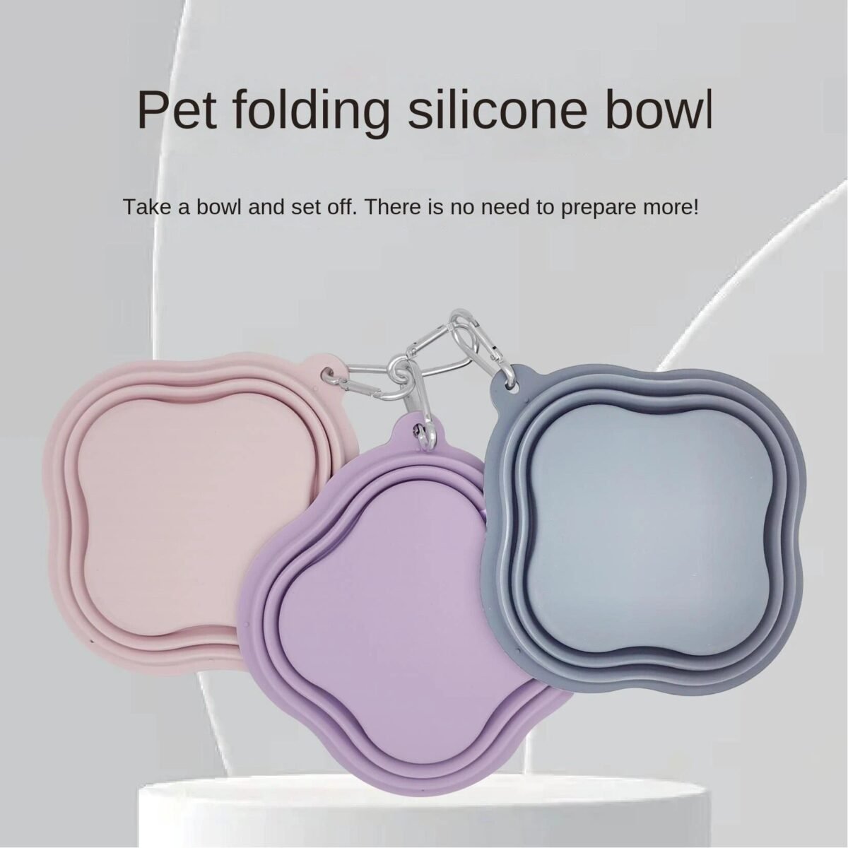Portable 500ML Silicone Pet Bowl - Image 5