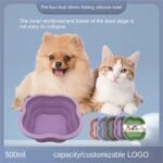 Portable 500ML Silicone Pet Bowl - Image 4