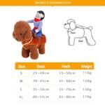 Cowboy Rider Dog Costume - Image 7