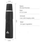 Rechargeable USB Dog Nail Grinder - Image 5