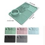 Multi-Purpose Dog Slow Feeder & Bathing Distraction Mat with Suction Cup - Image 7