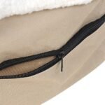 Luxury Portable Pet Booster Car Seat with Safety Leash and Storage Compartment - Image 4