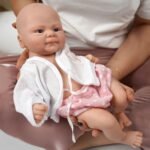 Lifelike Full Body Silicone Reborn Baby Dolls - Soft, Realistic 14-inch Boy and Girl Options - Image 2